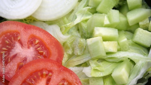 Green salad photo