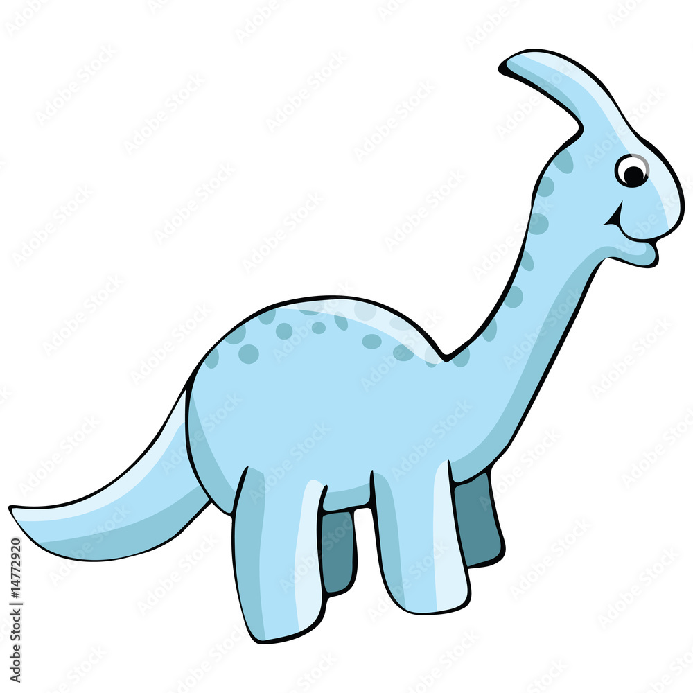 Fototapeta premium Dinosaur illustration