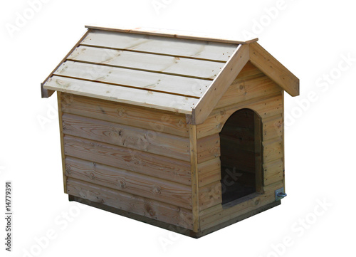 A Brand New Outdoors Wooden Dog Kennel.