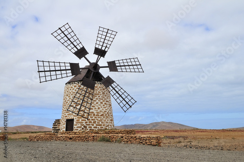 windmill at the flatland