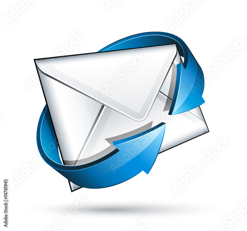 Concept email courrier électronique