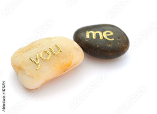 you and me stones