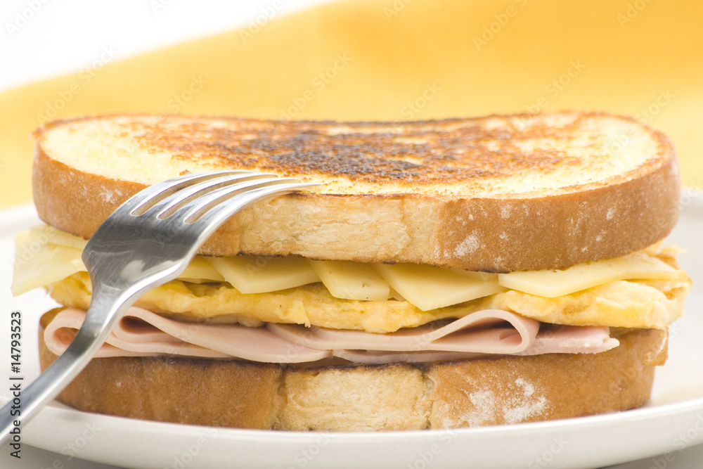 tasty sandwich of ham and cheese omelet tasty sandwich of ham and cheese omelet