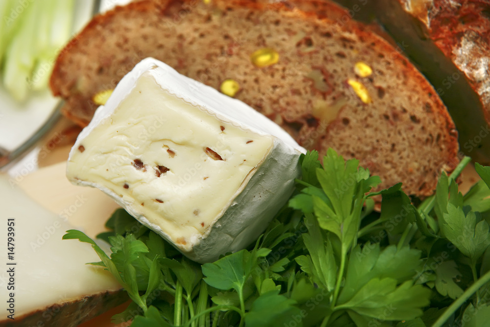 parmesan cheeses on plate