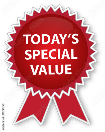 Todays Special Value Ribbon