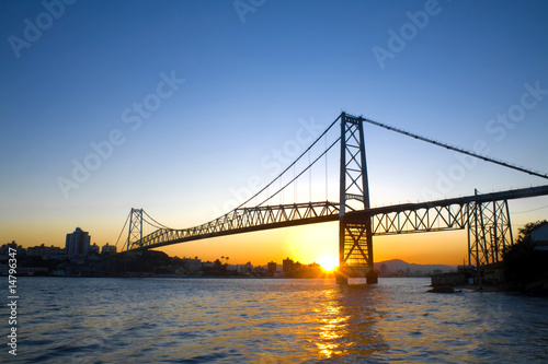 Bridge at Sunset photo