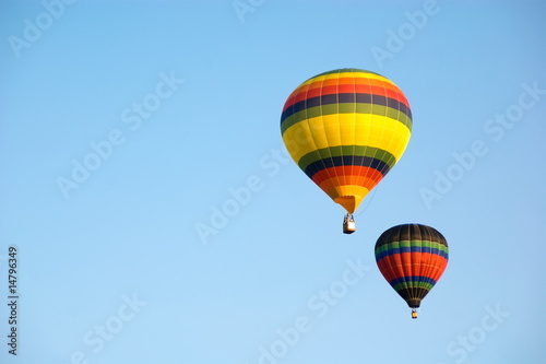 Two Hot Air Balloons © Helen Filatova