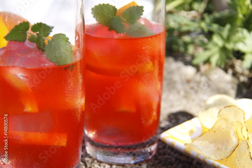 Campari-Soda Nahaufnahme