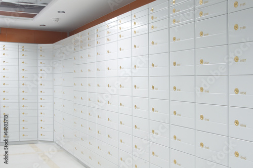 Safe deposit boxes