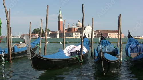 Gondolas in Venice