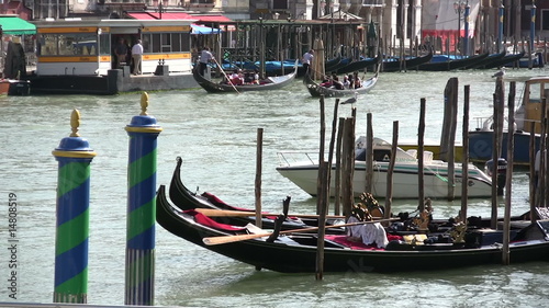 Gondolas in Venice