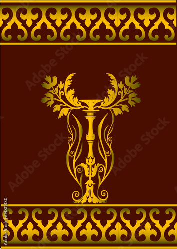 Vector honour and glory related illustration
