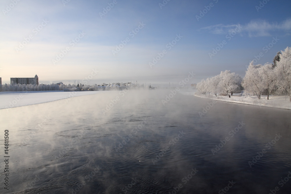 Obraz premium Cold day