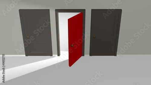 open door