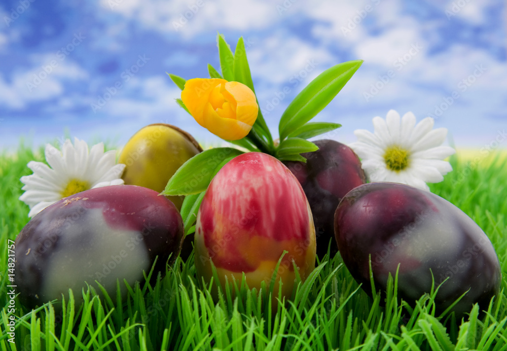 Fototapeta premium Easter eggs