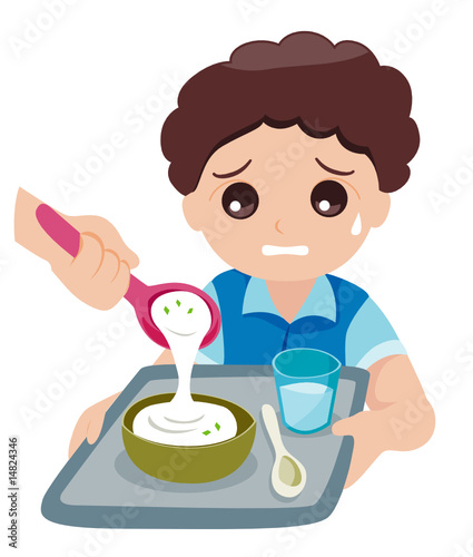 Kid Hating Canteen Food