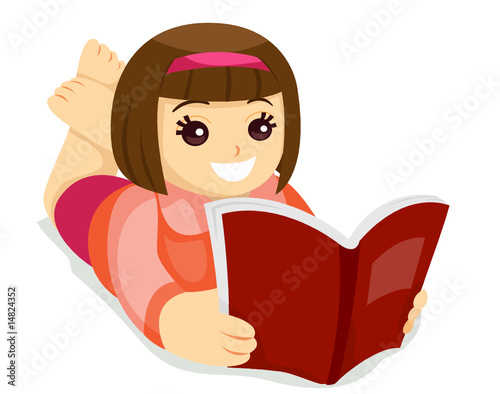 Kid reading