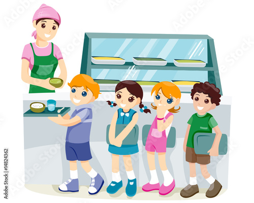 Kids at the Canteen