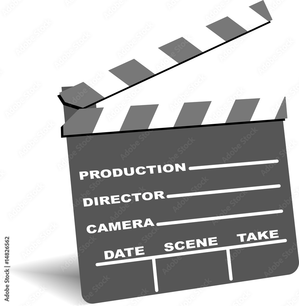 Fototapeta premium Filmklappe