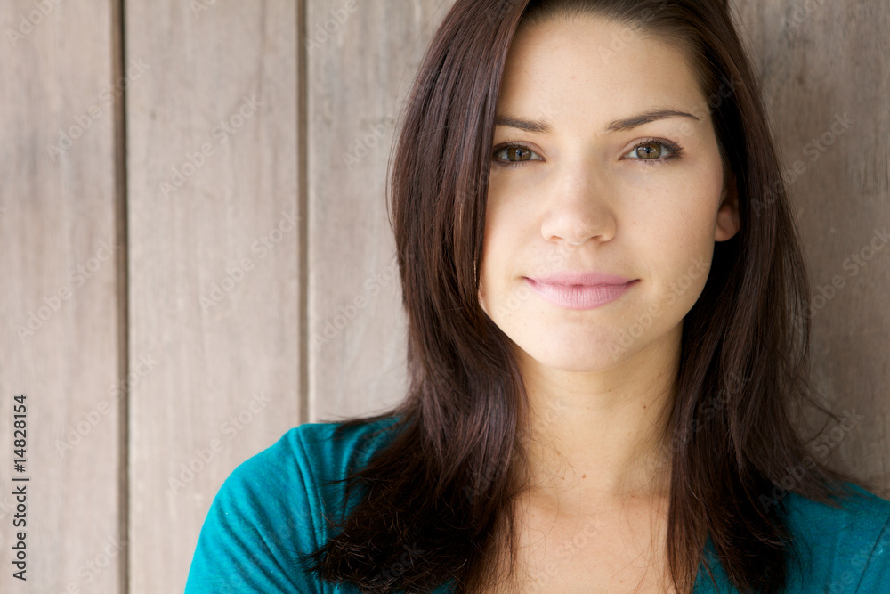 Beautiful Brunette with Fresh Skin Beautiful Brunette with Fresh Skin