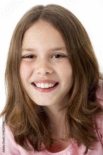 Portrait Of Smiling Young Girl