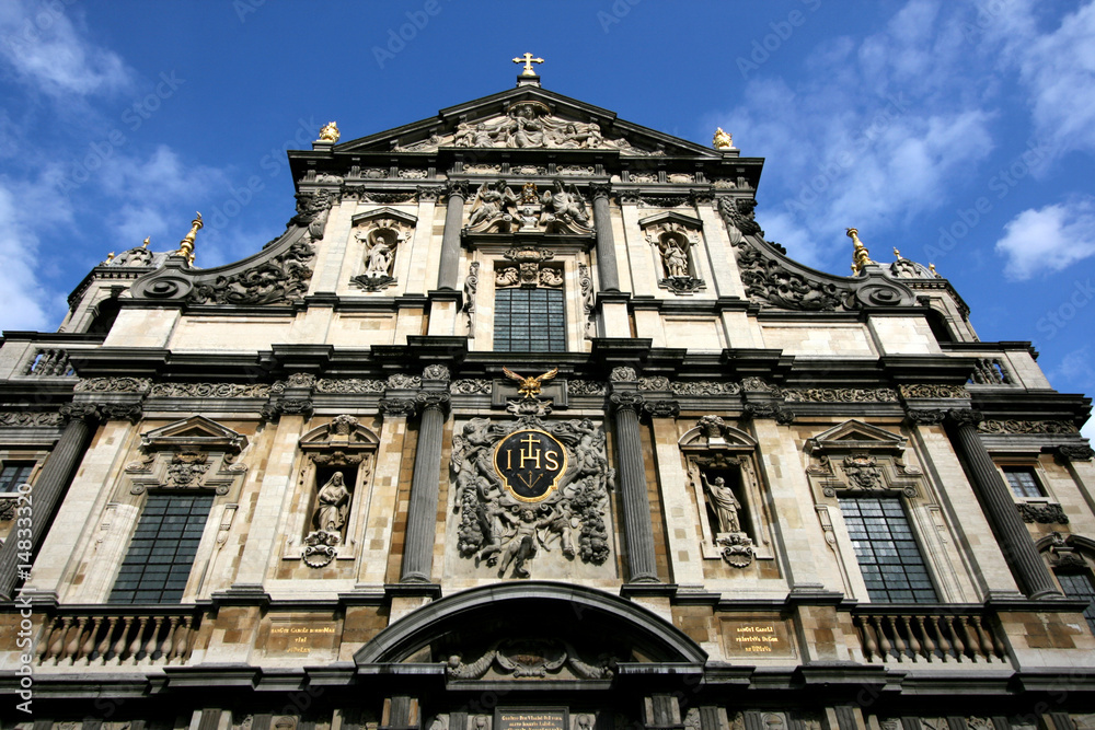 Baroque church in Antwerp