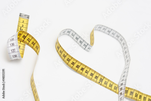 Heart of tape measure