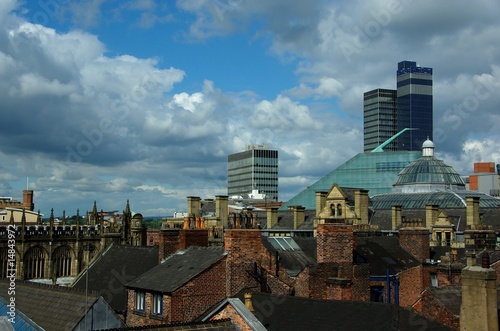 Manchester: Blick über die Innenstadt photo