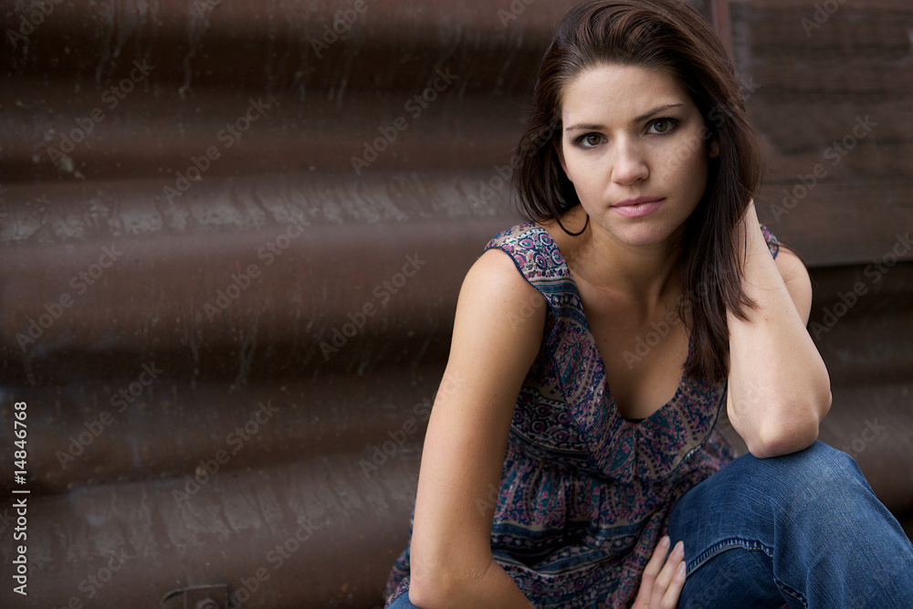 Beautiful Brunette with an edge Beautiful Brunette with an edge