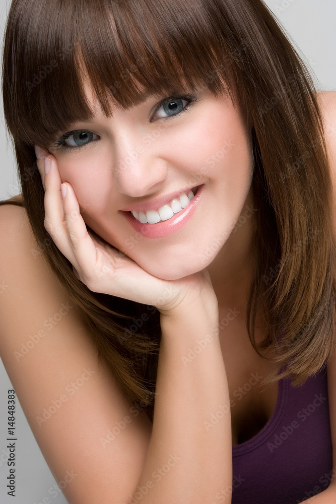 Smiling Portrait Woman Smiling Portrait Woman
