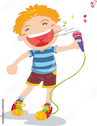 singing boy