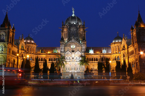 Victoria terminal CST, Mumbai, India