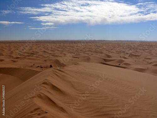 Dunes of erg chiggaga  Morocco