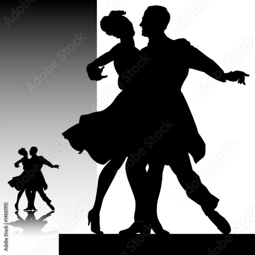 dancer vector silhouettes