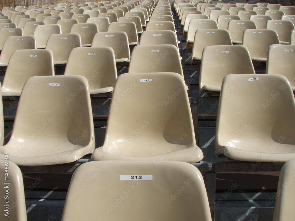 Obraz premium tribune face