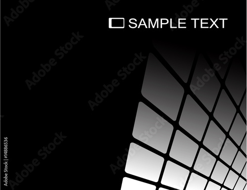 the black and white vector abstract background
