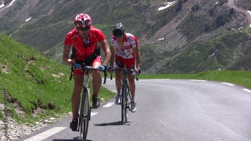 efforts de cyclistes