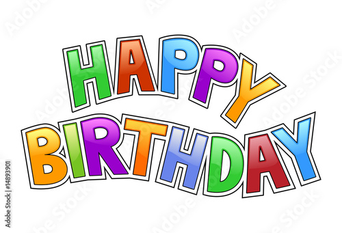 happy birthday graffiti