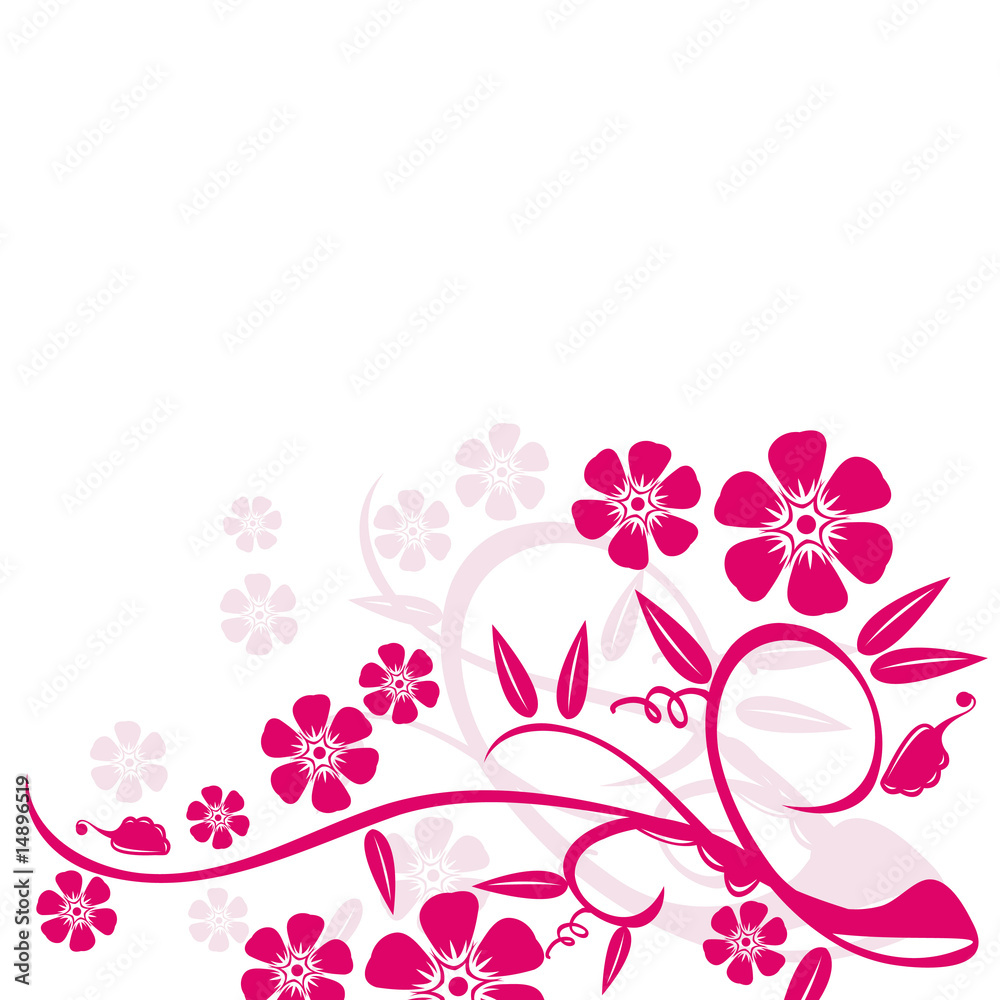 floral background floral background