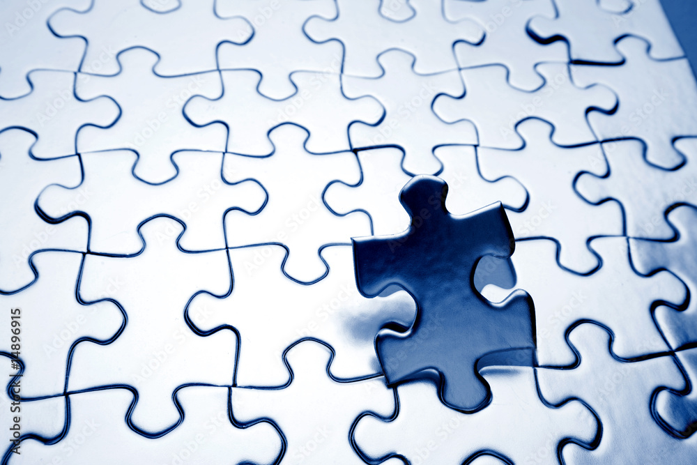 Final piece of jigsaw puzzle Final piece of jigsaw puzzle