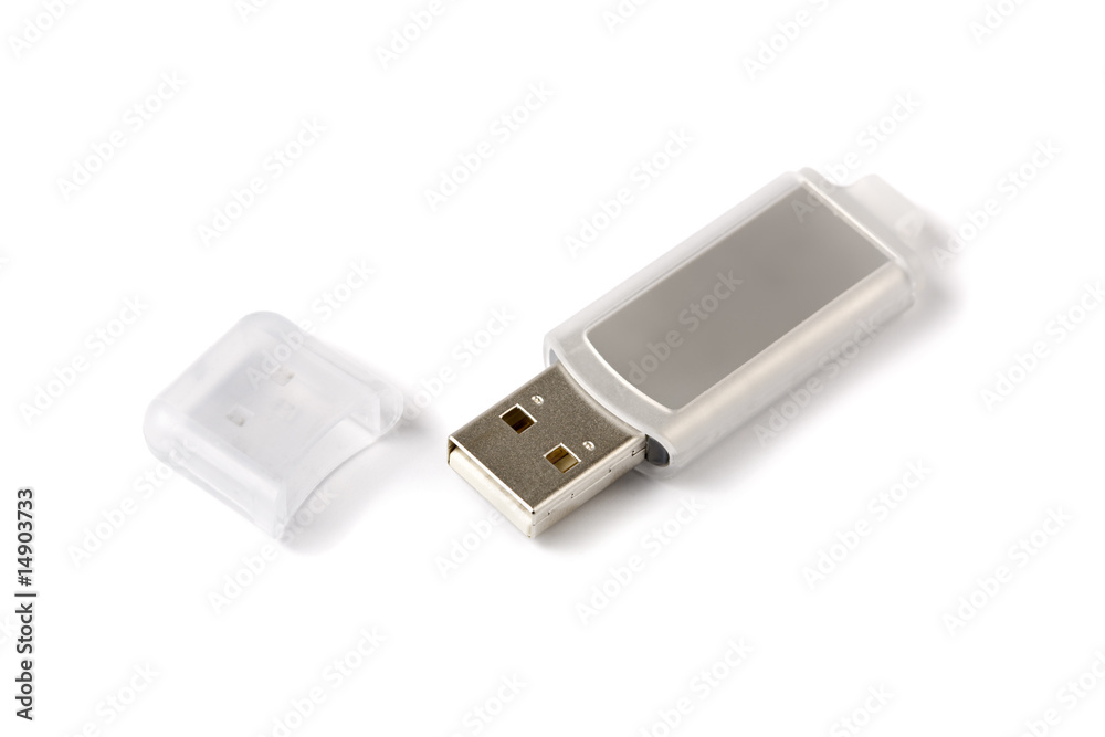 USB Stick isoliert USB Stick isoliert