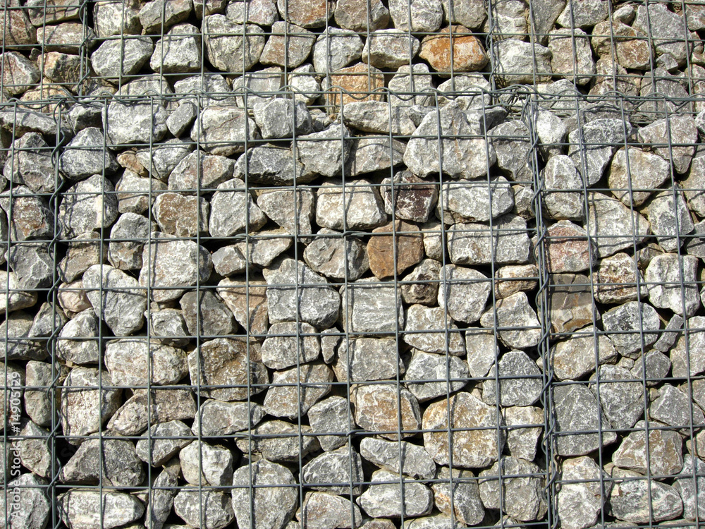 Bruchsteingabione Bruchsteingabione