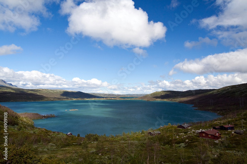 Gebirgssee in Norwegen