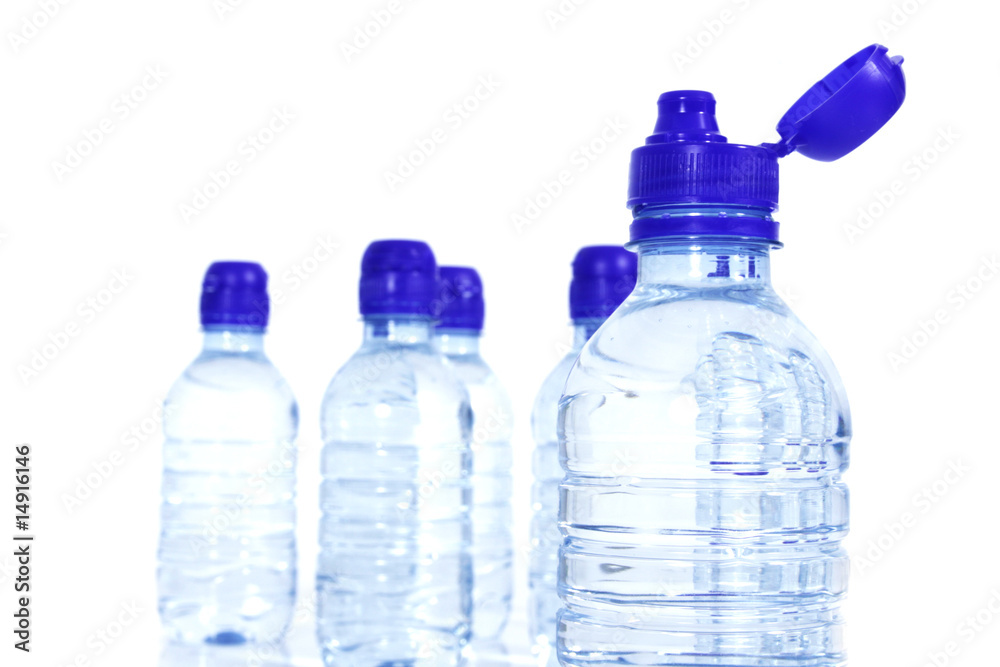 Bottles of water