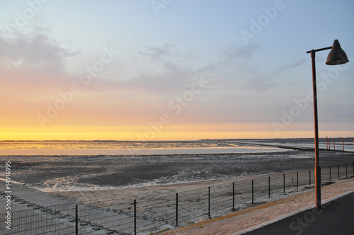 Abendstimmung im Wattenmeer