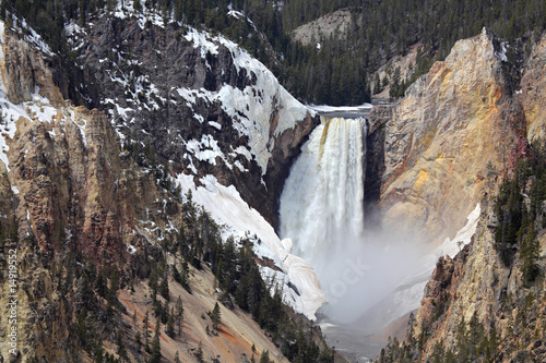 yellowstone national park - lower falls