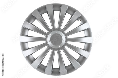 hubcap isolated photo