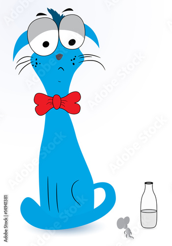 Sad cat