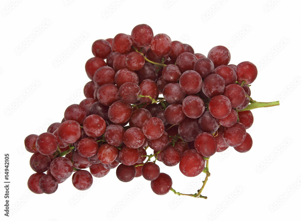 Fresh seedless red grapes Fresh seedless red grapes
