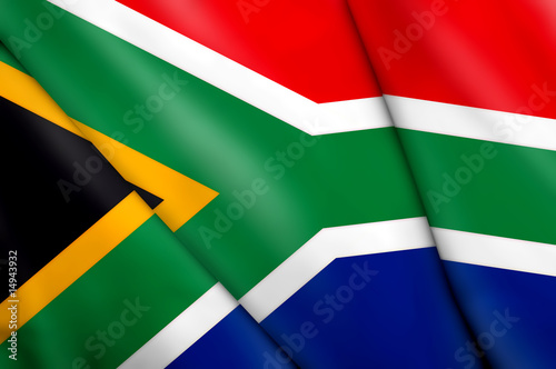 Flag of South Africa photo